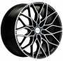 Легковой диск Khomen Wheels KHW1902 8,5x19 5x114,3 ET45 60,1 Black-FP